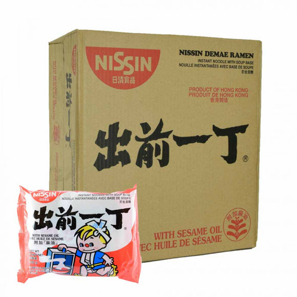 Nissin Demae Ramen Sesame Noodle 30x100g