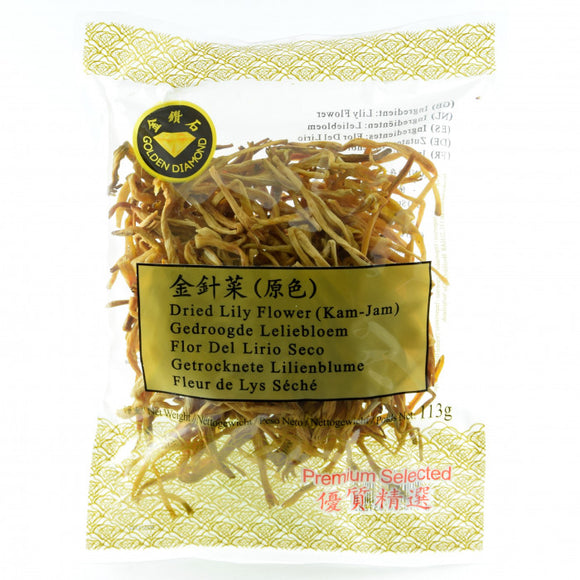 Golden Diamond Dried Lily Flower 113g