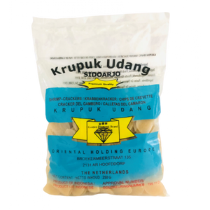 Golden Diamond Krupuk Udang Borrel 2x3cm 250g / 金钻石 波罗虾片 250克（未炸）