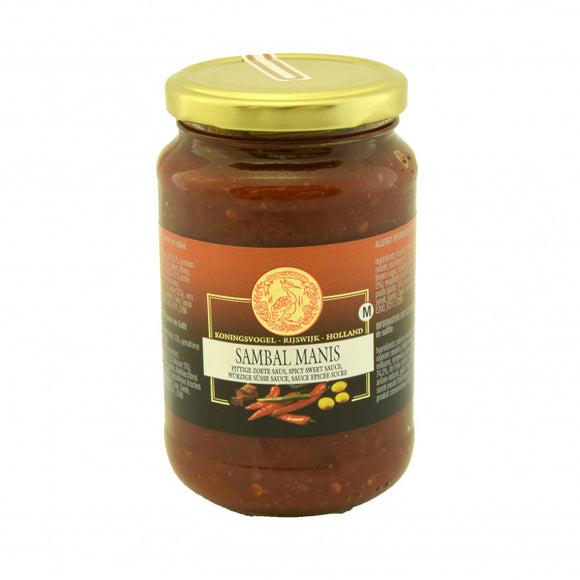 Koningsvogel Sambal Manis 375g