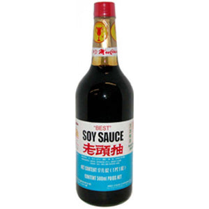 Mee Chun Best Soy Sauce 500ml (580g)美珍老头抽