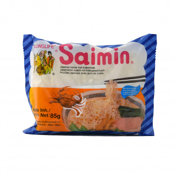 Long Life Saimin Instant Noodle Crab 85g