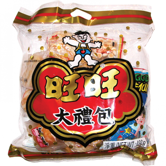 Want Want Biscuits Mix Family Pack 480g / 旺旺大礼包 480克