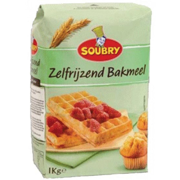 Soubry Zelfrijzend Bakmeel 1kg / 自发面粉 1千克