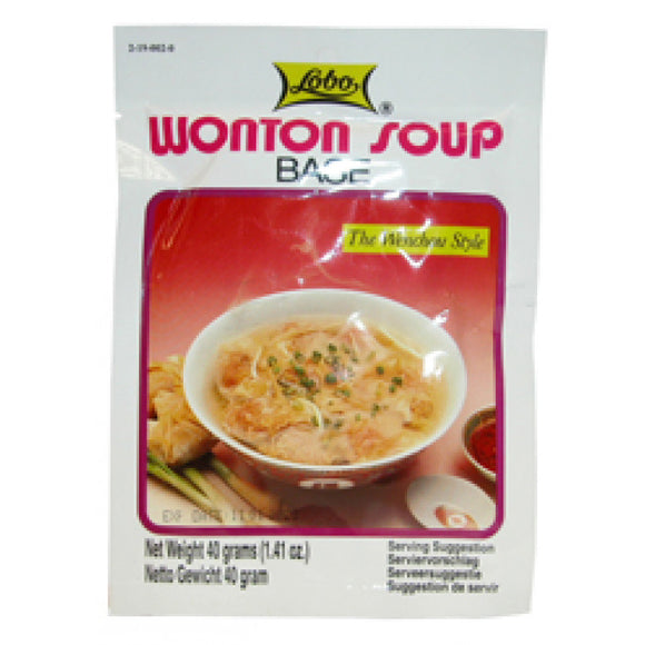 Lobo Wonton Soup Base 40g 雲吞湯