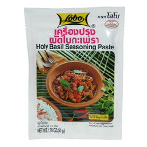 Lobo Thai Holy Basil Paste 50g