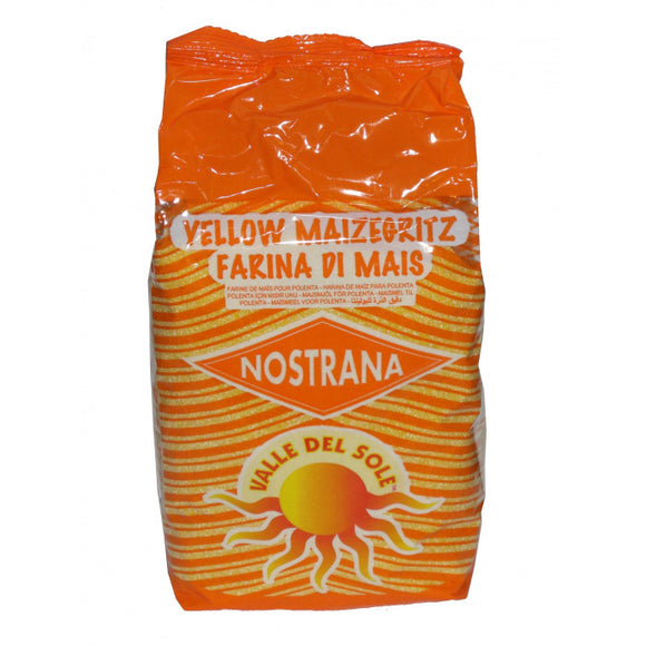 Nostrana/Valle Del Sole Mais Meel (Gluten Vrij) 1kg 粟米粉 粗