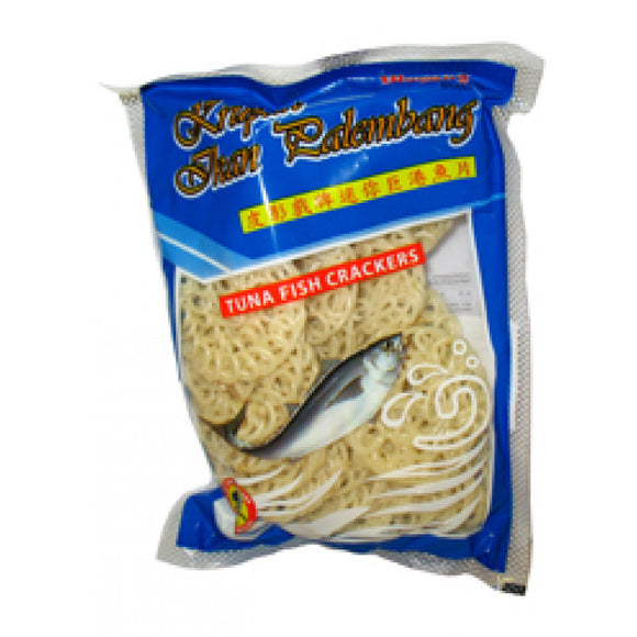 Wayang Krupuk Ongebakken Ikan Palembang 250g / 网状虾片 250g