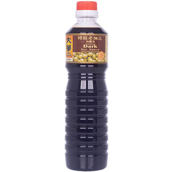 Tai Hua Soy Sauce Premium Dark 640ml 大华特级老抽王