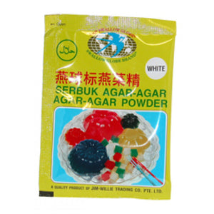 Cap Swallow Serbuk Agar Agar Powder White 12g 燕菜精(白色)