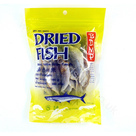 BDMP Dried Yellow Stripe Trevally 100gr