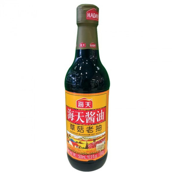 Haday Superior Mushroom Soy Sauce 500ML / 海天 草菇老抽 500ml