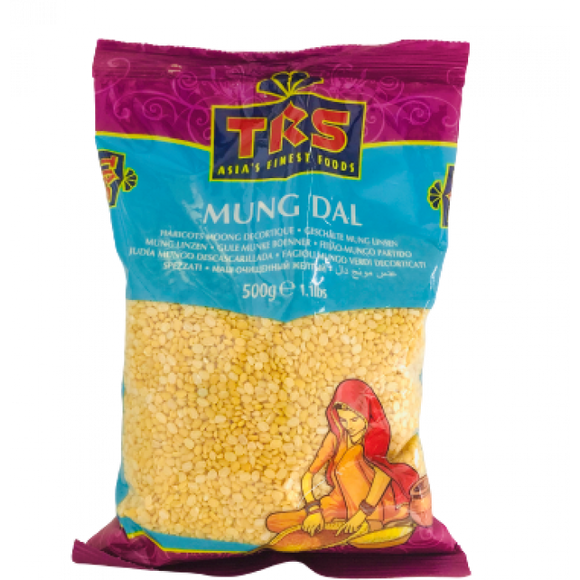 TRS Mung DAL 500g / 印度去皮绿豆 500克