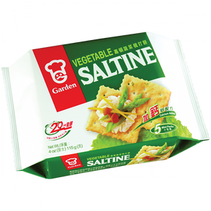 Garden Vegetable Saltine Crackers 115G / 嘉顿蔬菜梳打饼 115克