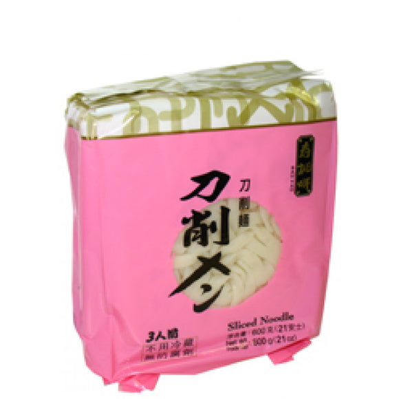 Sau Tao Sliced Noodle 600g / 寿桃牌 刀削面 600克