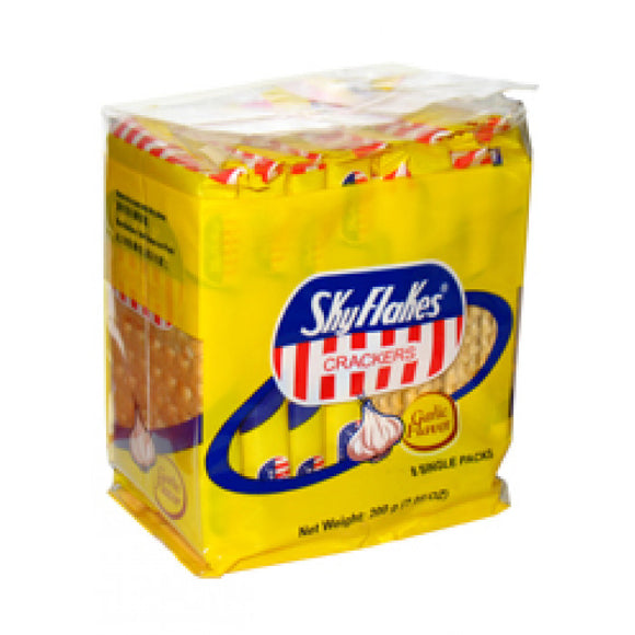 Lion Sky Flakes Crackers Garlic 200g