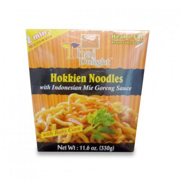 Thai Delight Hokkien Noodles with Indonesian Mie Goreng Sauce 330gr(印尼炒麵)