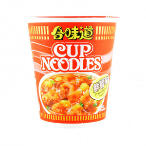 Nissin Cup Instant Noodle Shrimp 75gr 合味道蝦杯