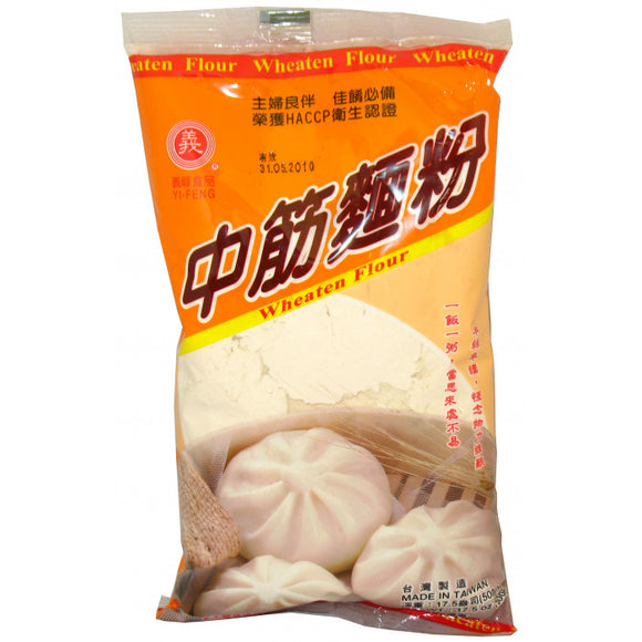 Yi Feng Wheat Flour 500g / 中筋面粉 500克