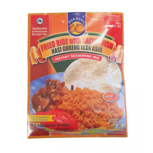 Dua Kuali Nasi Goreng Ikan Asin 50g