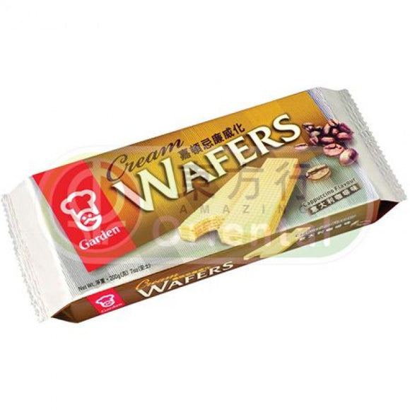 Garden Cappuccino Flavour Wafers 200g 嘉顿威化饼