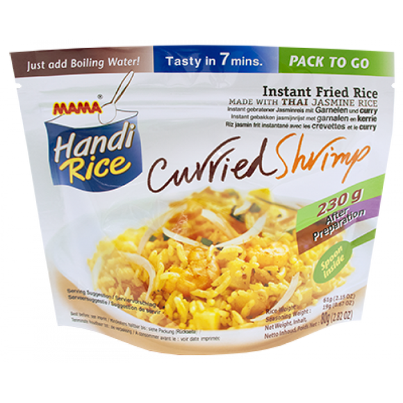 Mama Instant Fried Rice Curried Shrimp 80g