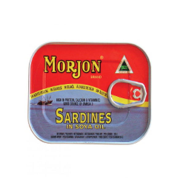 Morjon Sardines In Soya Oil 120g