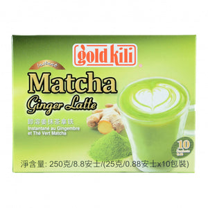 Gold Kili Instant Matcha Ginger Latte 10x25g /  10x25