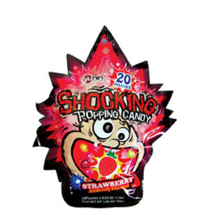 Yuhin Shocking Popping Candy Strawberry Flav. 30g 草莓味跳跳糖