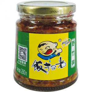 Fan Sao Guang Preserved Bamboo Shoots 280g / 饭扫光 野竹笋 280克