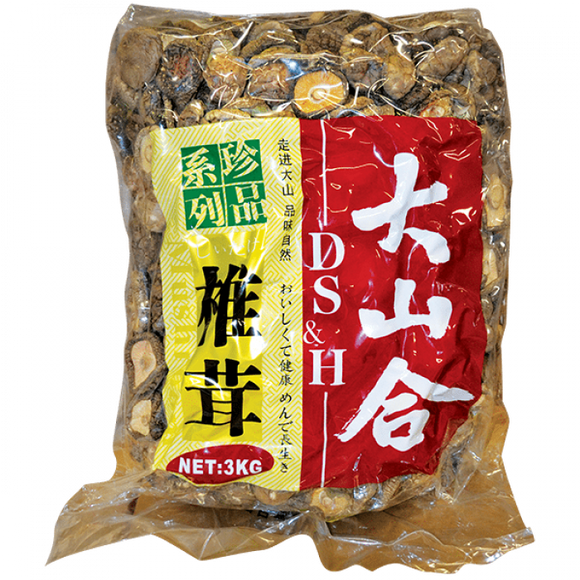 Mountains Dried Mushroom 4-5cm A-Grade 3KG / 大山合 椎茸 3千克