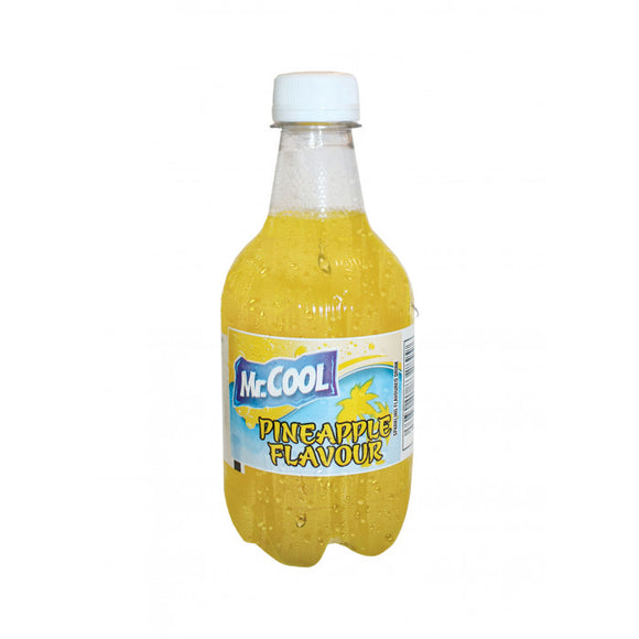 Mr. Cool Sparkling Drink Pineapple Flavour 355ml / 菠萝味汽水 355毫升