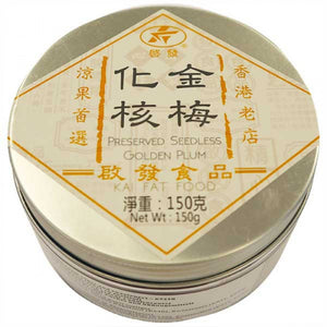 Kai Fai Preserved Seedless Premium Plum 150g / 化核金梅 150g