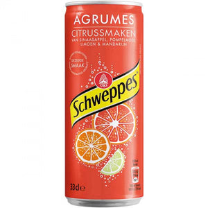 Schweppes Agrumes Drink 330 ml / Schweppes柑橘汽水 330毫升