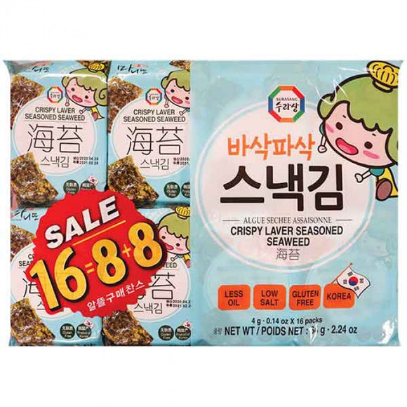 Surasang Seasoned Seaweed 64g / 韩式即食海苔 64g