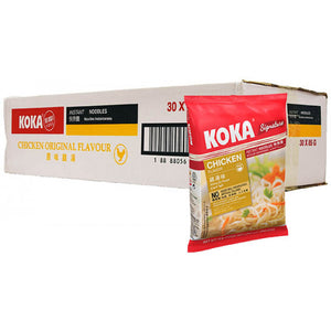 Koka Instant Noodles Chicken Flav. No MSG 30x85g