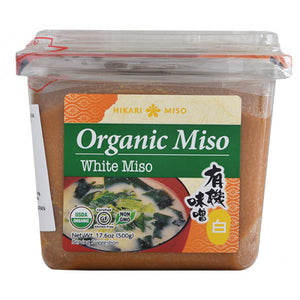 Hikari Miso Organic Miso White Pasta 500g / ヒカリみそ オーガニックみそ ホワイトタイプ 500g