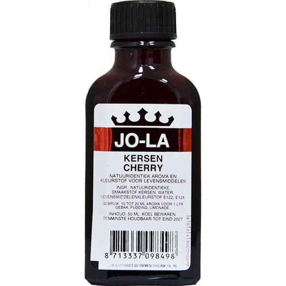 Jo-la Aroma En Kleurstof Kersen 50ml / 樱桃味食用香精色素 50ml