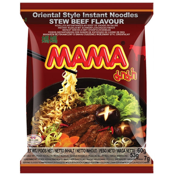 Mama Instant Noodles Stew Beef Flavour 60g