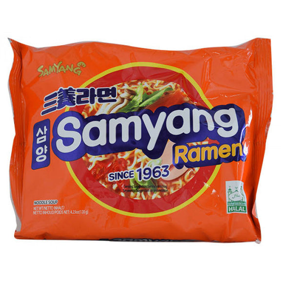 Samyang Ramen Spicy Flavour 120g / 韩国三养拉面 120g