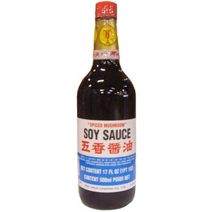 Mee Chun Soy Sauce Spiced Mushroom 500ml美珍五香酱油